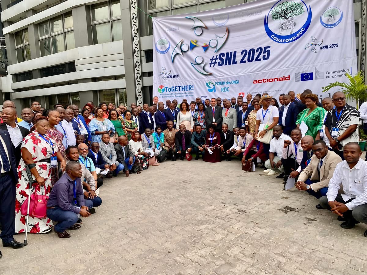 HAA au 2e Symposium National sur la Localisation - Une étape clé pour le leadership humanitaire locale en RDC