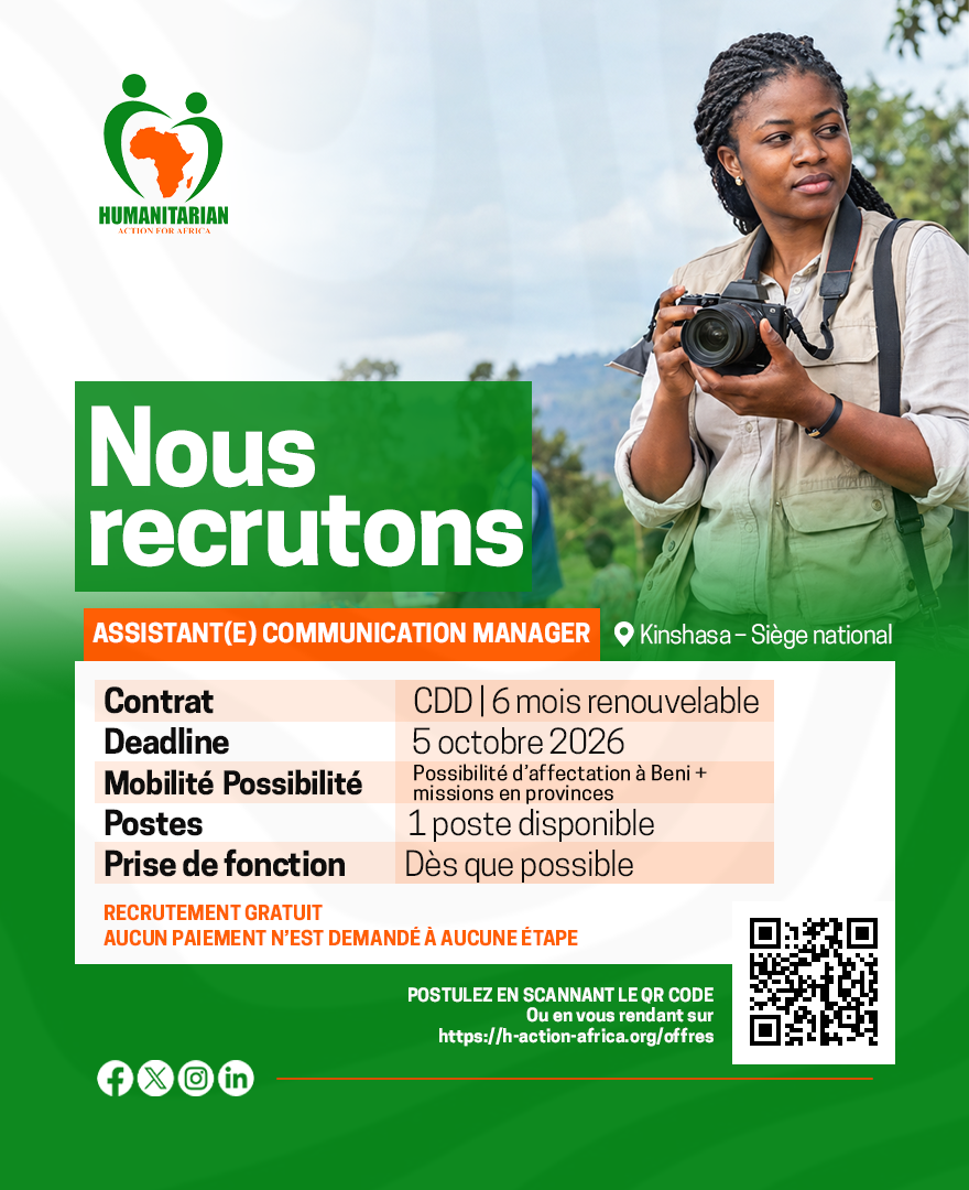 Assistant(e) Communication Manager