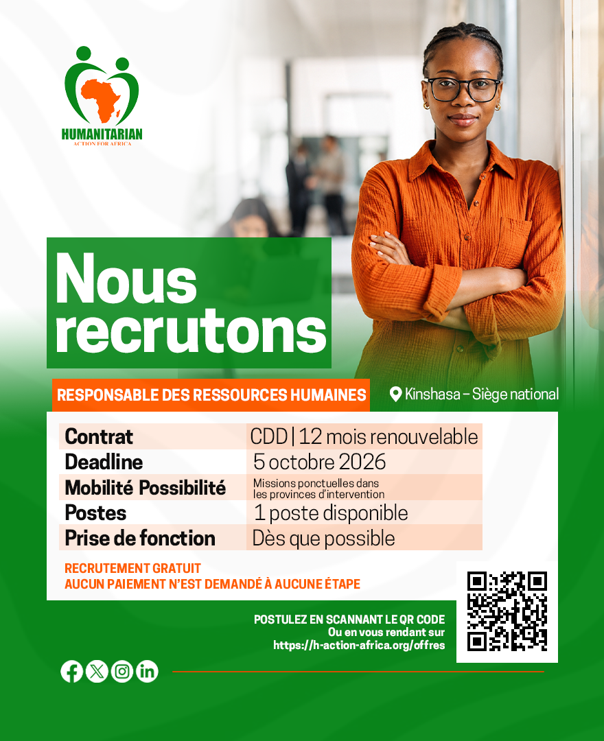 Responsable des Ressources Humaines