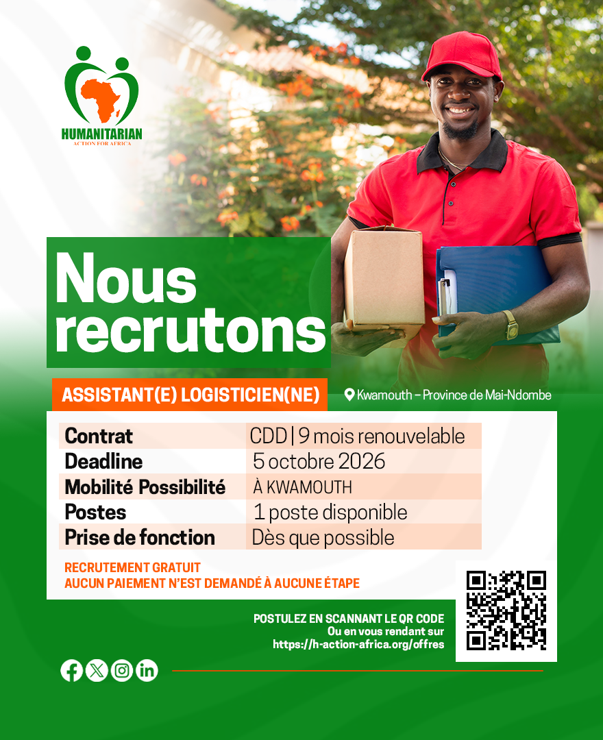 Assistant(e) Logisticien(ne)